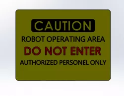 Caution Sign