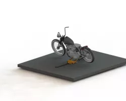 Cavalete Modelo Expert Trooper Racing para Motos Custom