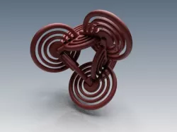 click fidget circles 3Dprint