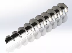 Conical auger