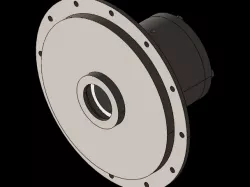 Cross Flow Turbine for micro hydro Plant