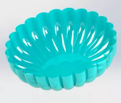Decorative glass bowl