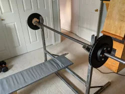 DIY Bench Press Frame