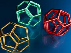 Dodecahedron shape pipe frame