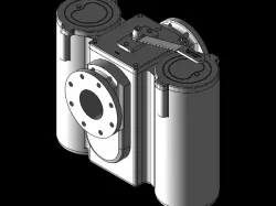 Eaton 4"  53BTX Duplex Basket Strainer