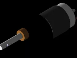 Eccentric DC Motor