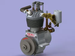 ETW - Reddog 18cc Kiwi Mk II Engine.