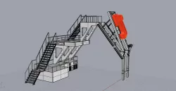 Freefall lifeboat Launching Mechanism