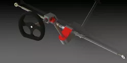 FSAE STEERING SYSTEM ( PINION GEAR ARRANGEMENT)