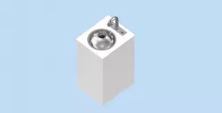 Hand Sink and Cabinet