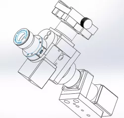 Harmonic Drive Telescope Mount.