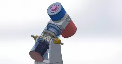 Harmonic drive Telescope Mount