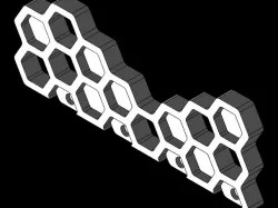 Honeycomb keyholder