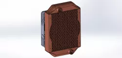 Honeycomb Radiator PC Water Cooler
