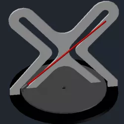 Hyperbola Clock