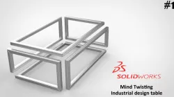 Industrial design table |Mind twisting |Weldments structural Design