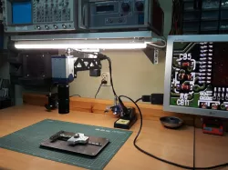 Inspection microscope stand