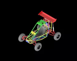kart cross 250CC completo