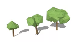 Low-Poly Trees