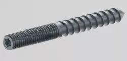 M6x60 dual thread dowel screw