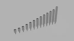 Male-Female Threaded M5 Hex Standoffs