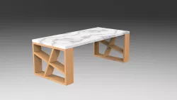 Marble Coffee Table by BK