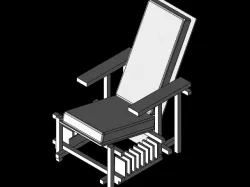 Modified Reidvelt Chair
