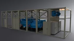 Modular Canopy for Emercency Diesel Generator