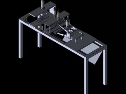 Mop making machine