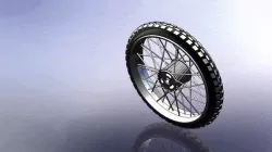Motorcycle wheel