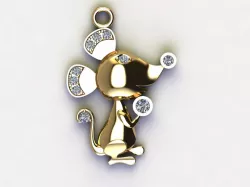 Mouse Pendant