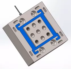 Multi axis force sensor 200kN 100kN 50kN 3-axis load cell transducer