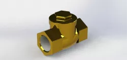 Needle One-way valve 1-2 in of KITZ