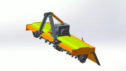 NO.6 Agricultural rotary tiller（UG NX 8.5 version, prt format modeling）
