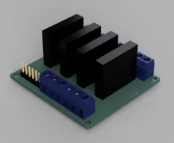 Omron 4 Channel Solid State Relay (SSR)