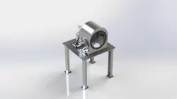 Pelton Turbine based hydroelectric power plant