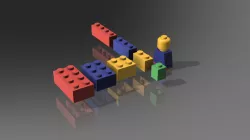 Plastic Building Bricks .f3d