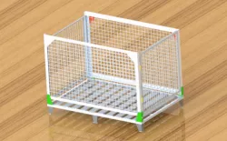 Portable wire cage v2