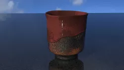Raku Tea Cup (2)