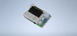 Raspberry pi 4- Heatsink case with  FAN