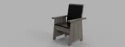 Reclaimed Lumber Arm Chair