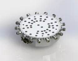 RF-Lambda 43.5 GHz (V-band) Absorptive Coaxial SP16T Switch