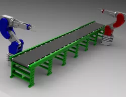 robomaster and conveyor