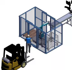 robot packaging cell