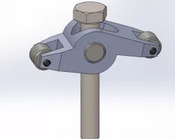 rocker and arm