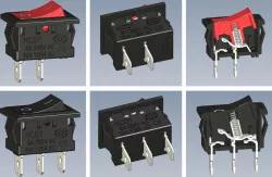 Rocker Switch KCD1-101 (2pin, 3pin)