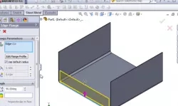 Sheet Metal 08 Edge Flange