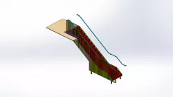 Sheet Metal Staircase