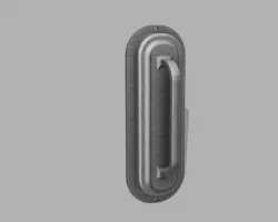 Simple door handle