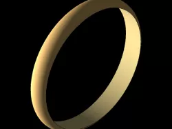 Simple Gold Ring